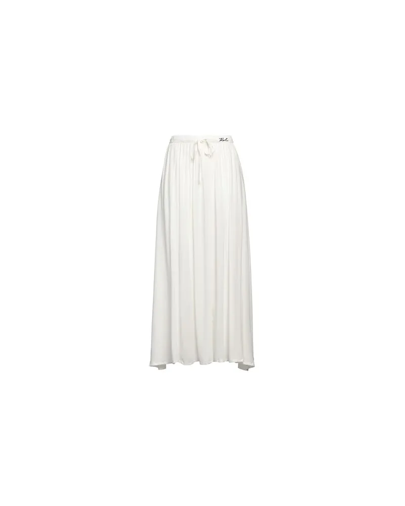 Karl Lagerfeld HOSEN & RÖCKE - Midi-Röckeauf YOOX.COM Elfenbein
