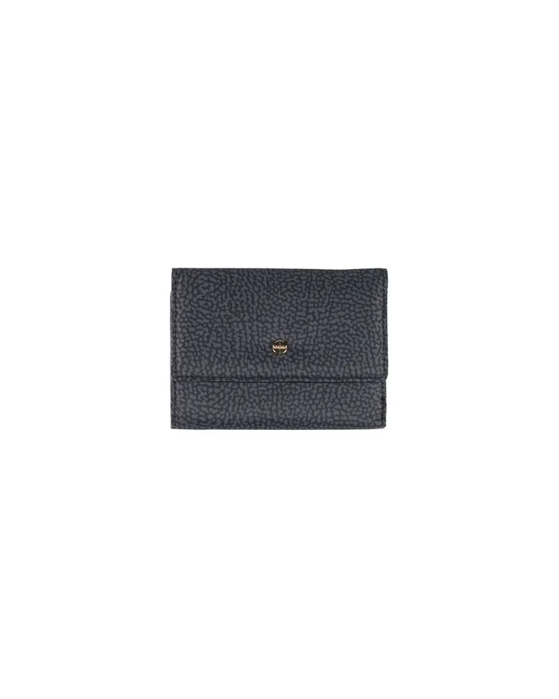 Borbonese Kleinlederwaren - Brieftaschenauf YOOX.COM Braungrau