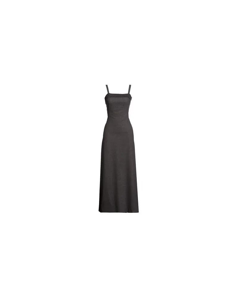 Alberta Ferretti KLEIDER - Maxi-Kleiderauf YOOX.COM Braungrau