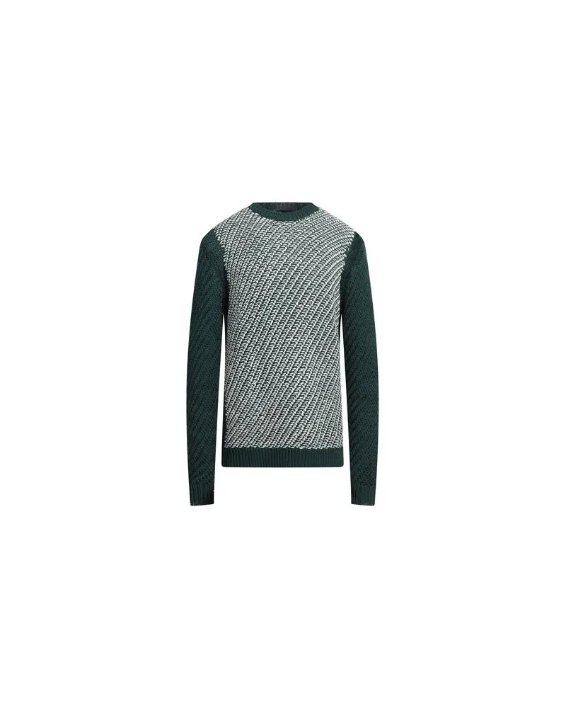 Roberto Collina STRICKWAREN - Pulloverauf YOOX.COM Dunkelgrün