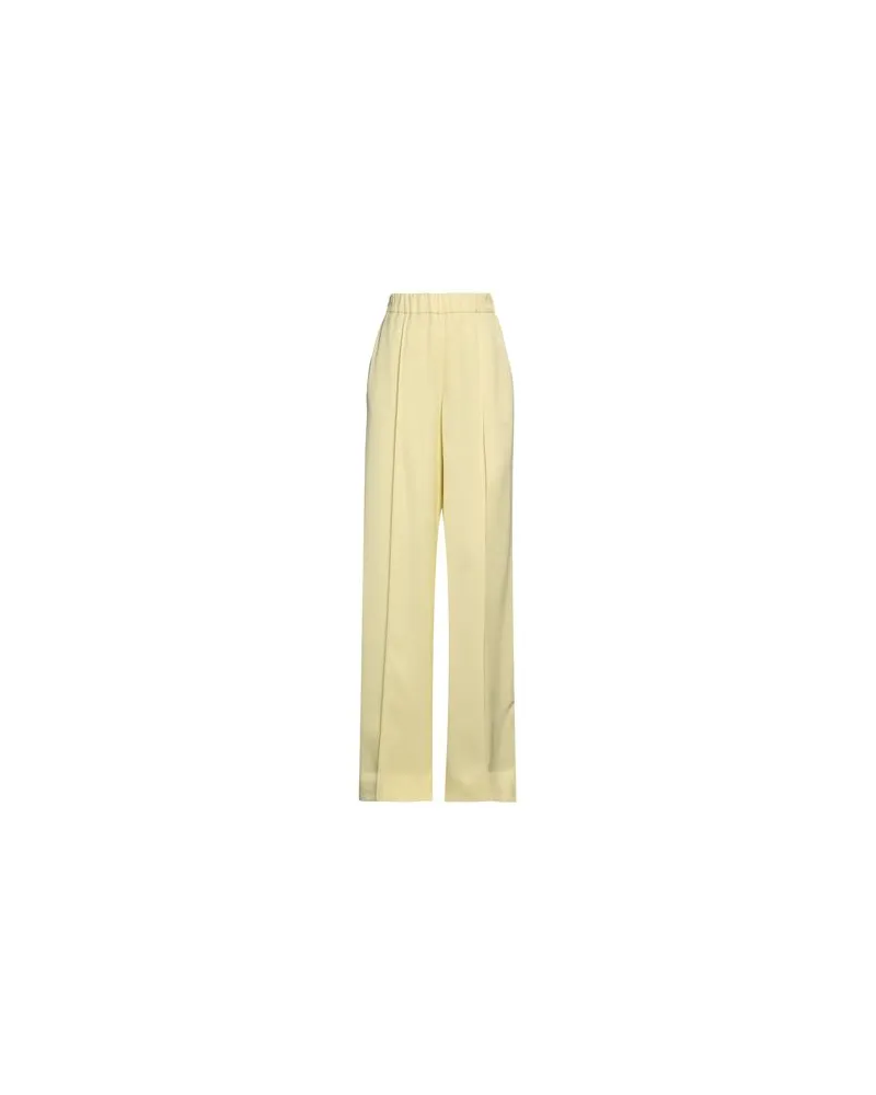 Jil Sander HOSEN & RÖCKE - Hosenauf YOOX.COM Pastellgelb
