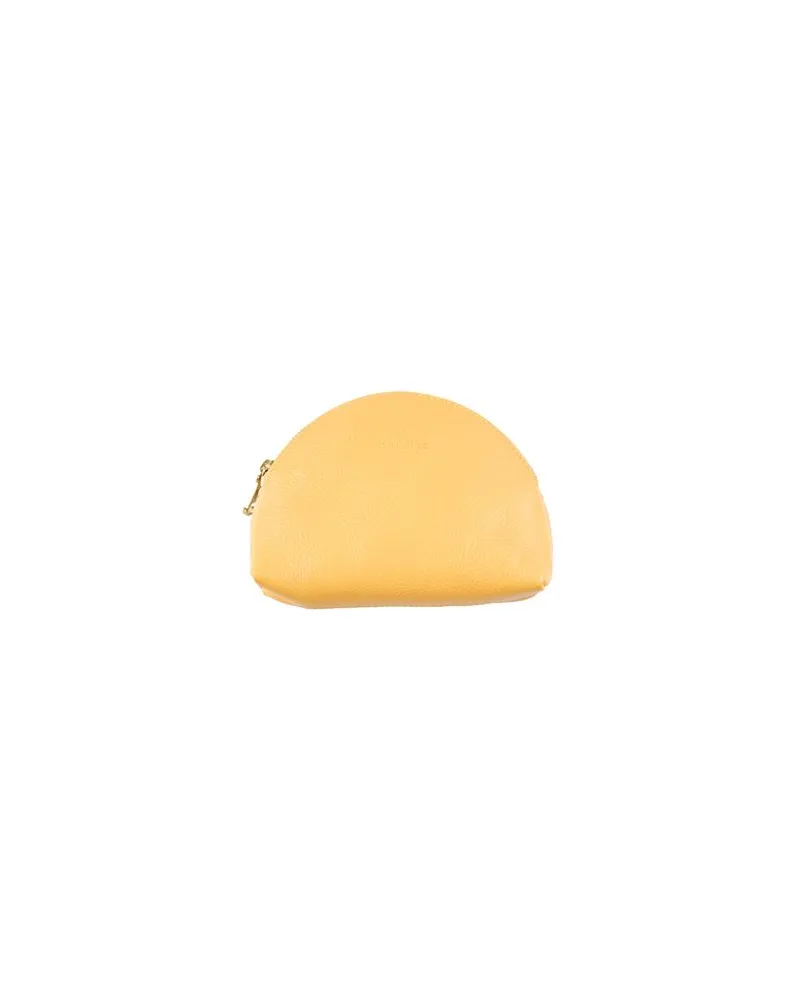 IL BISONTE Kleinlederwaren - Kosmetiktäschchenauf YOOX.COM Ringelblume