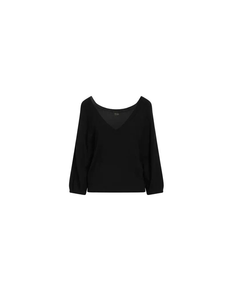 Liu Jo STRICKWAREN - Pulloverauf YOOX.COM Schwarz