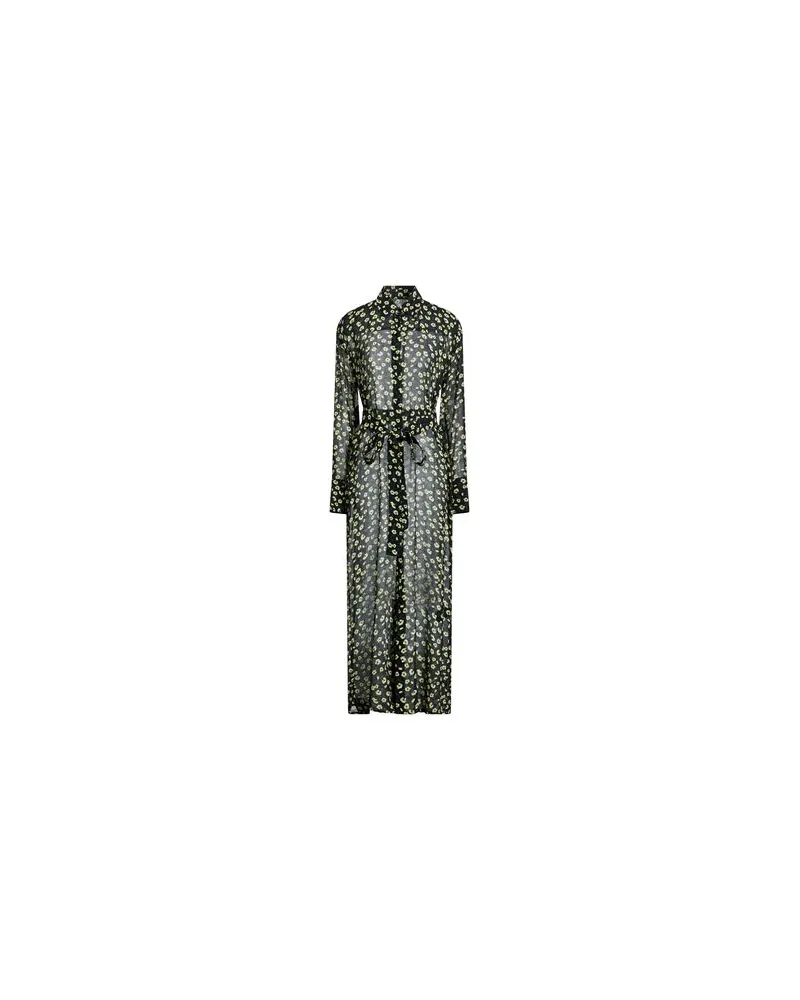 FISICO-Cristina Ferrari KLEIDER - Maxi-Kleiderauf YOOX.COM Schwarz