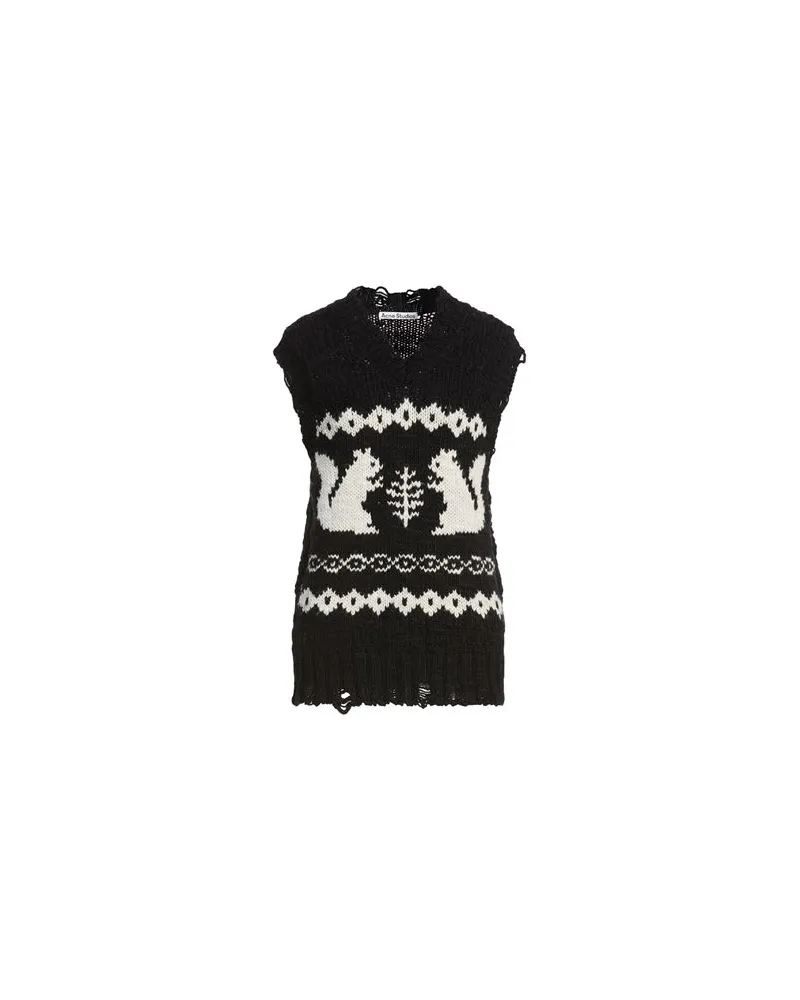 Acne Studios STRICKWAREN - Pulloverauf YOOX.COM Schwarz