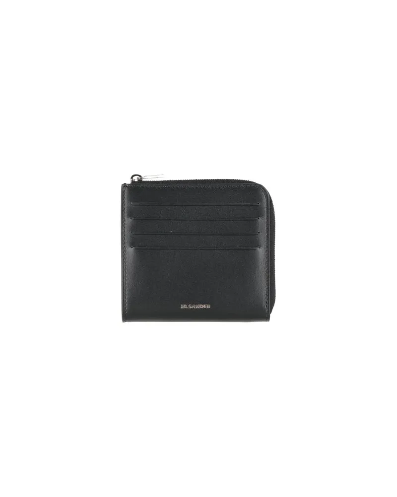 Jil Sander Kleinlederwaren - Brieftaschenauf YOOX.COM Schwarz