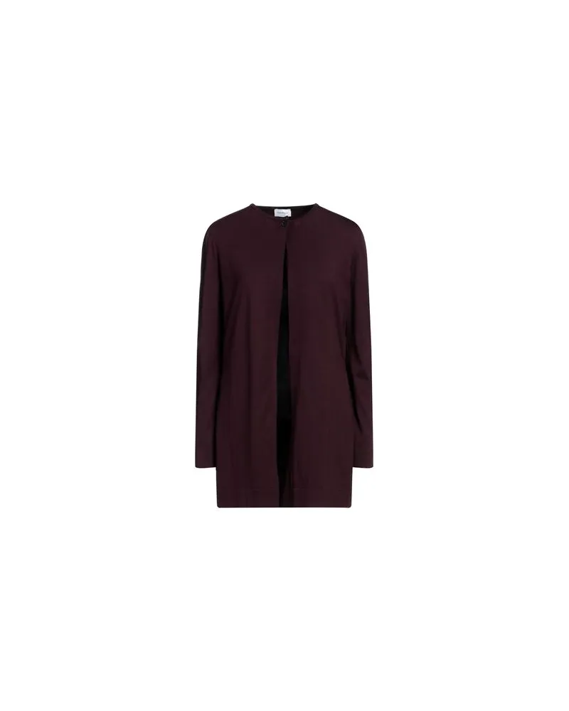 Ferragamo STRICKWAREN - Strickjackenauf YOOX.COM Pflaume