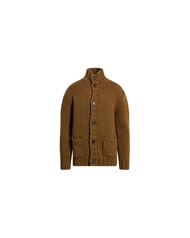Ferragamo STRICKWAREN - Strickjackenauf YOOX.COM Khaki