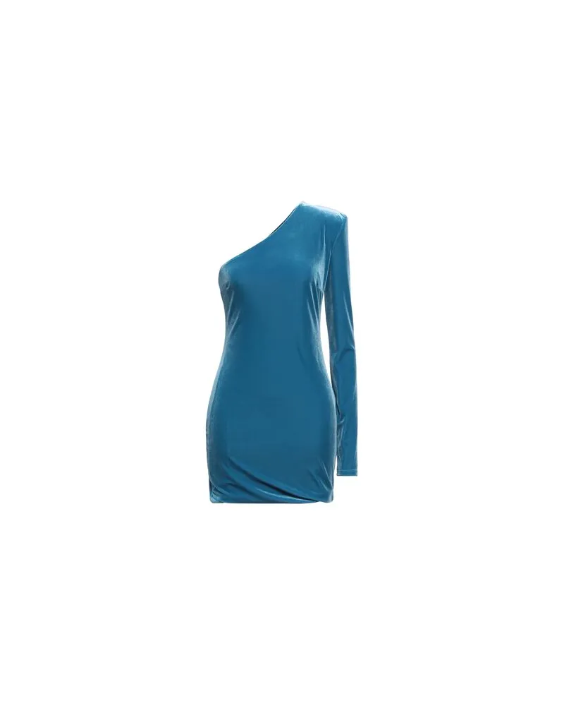 Patrizia Pepe KLEIDER - Mini-Kleiderauf YOOX.COM Taubenblau