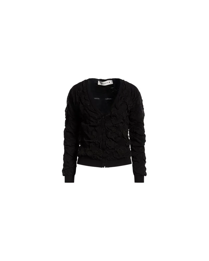 SHIRTAPORTER STRICKWAREN - Strickjackenauf YOOX.COM Schwarz