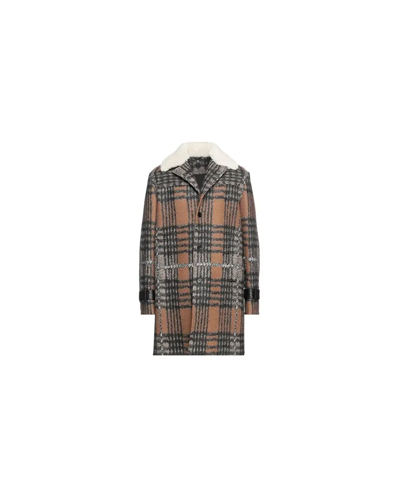 Trussardi JACKEN & MÄNTEL - Mäntelauf YOOX.COM Braun