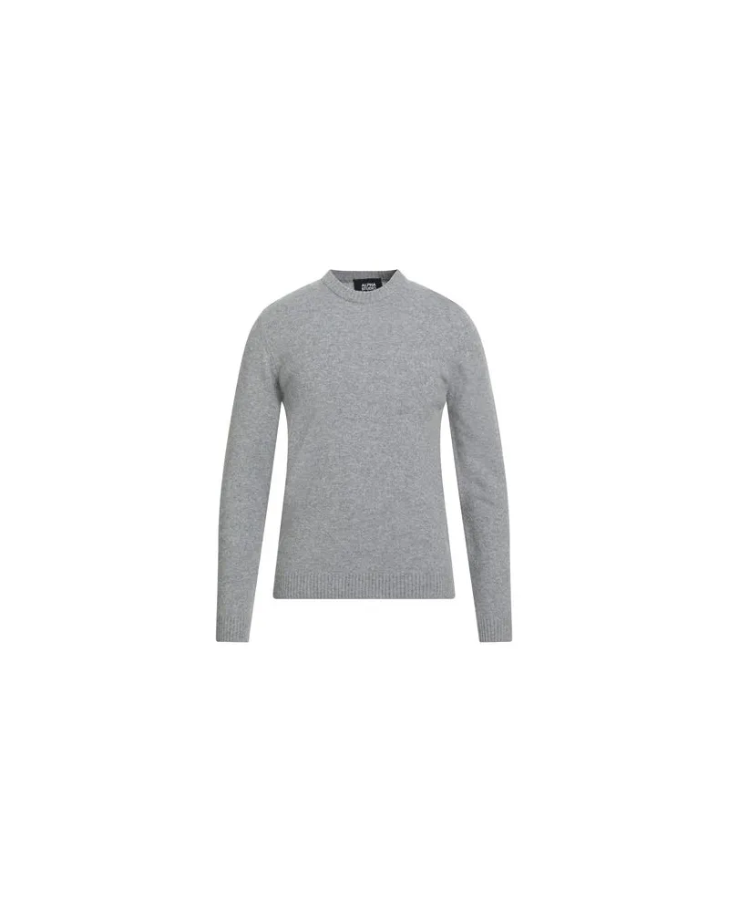 Alpha Studio STRICKWAREN - Pulloverauf YOOX.COM Grau