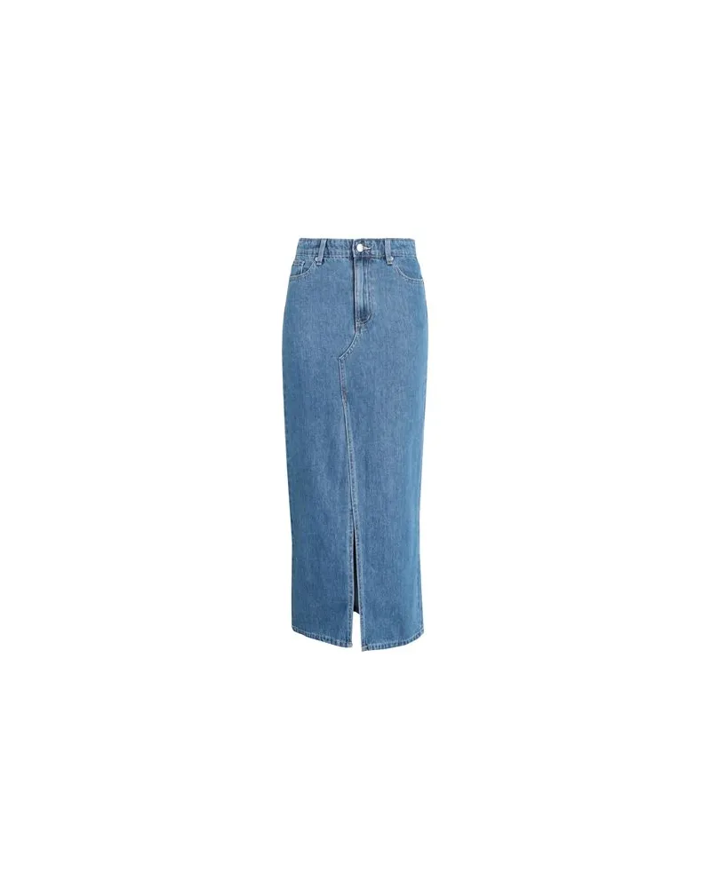 EDITED Yu Skirt   - HOSEN & RÖCKE - Jeansröckeauf YOOX.COM Blau