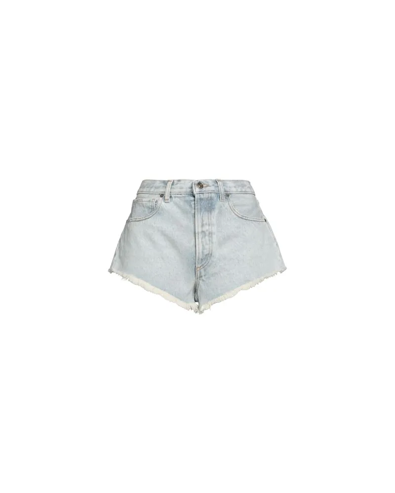 Alanui HOSEN & RÖCKE - Jeansshortsauf YOOX.COM Blau