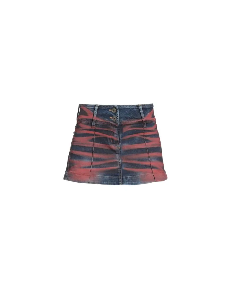 Charlotte Knowles HOSEN & RÖCKE - Jeansröckeauf YOOX.COM Blau
