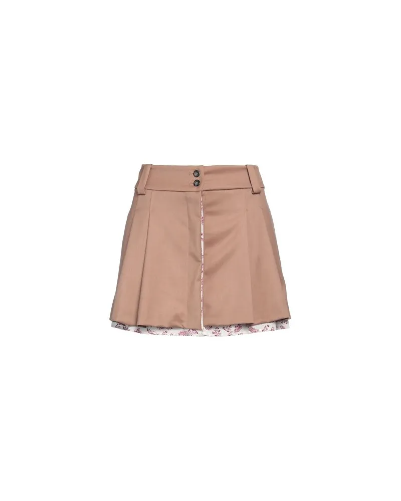 Pinko HOSEN & RÖCKE - Miniröckeauf YOOX.COM Hellbraun