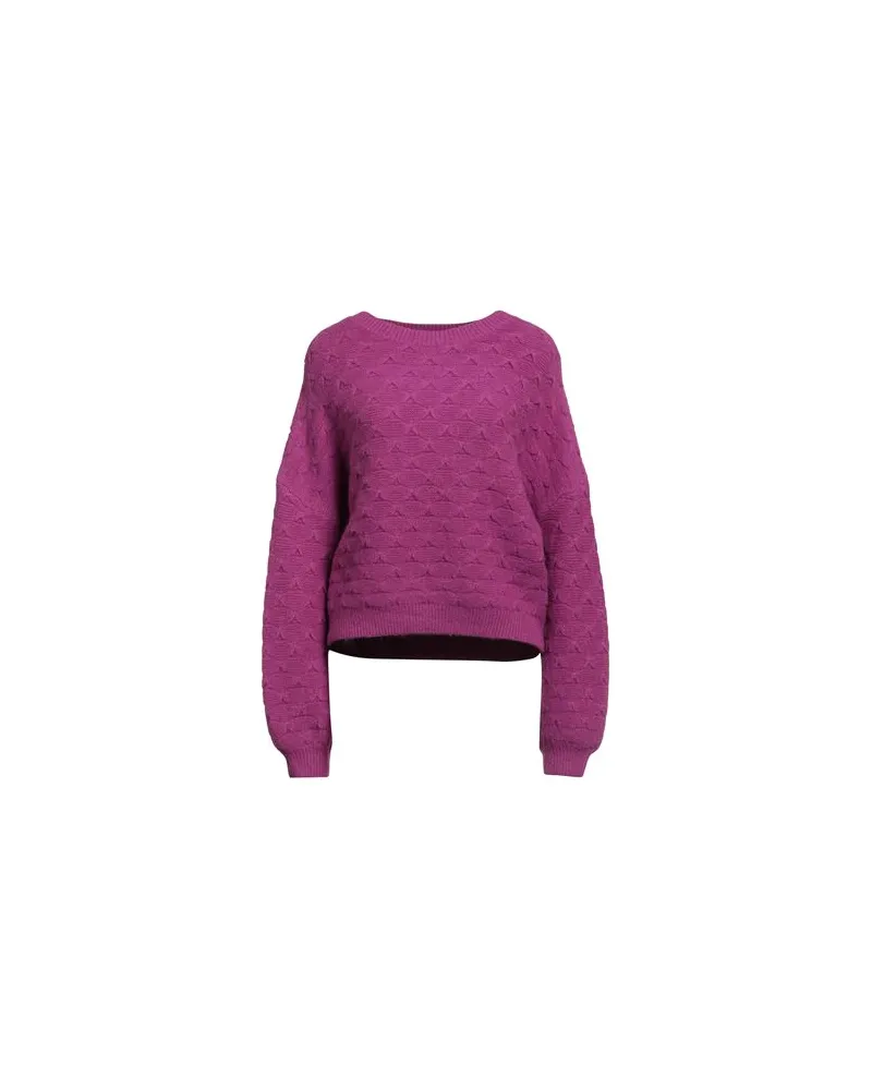 Molly Bracken STRICKWAREN - Pulloverauf YOOX.COM Fuchsia