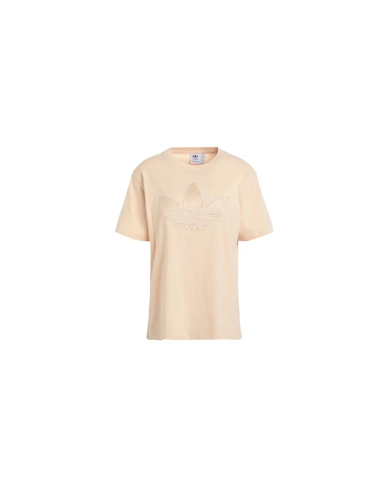 adidas MONOGRAM TEE  - TOPS - T-shirtsauf YOOX.COM Pfirsich