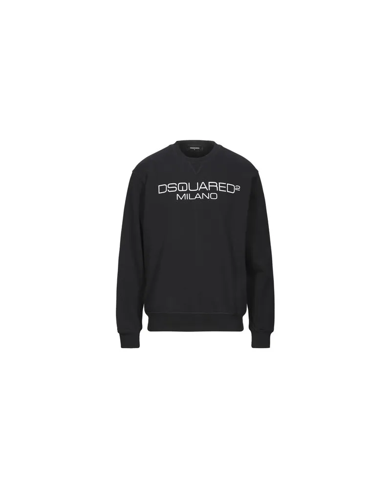 Dsquared2 TOPS - Sweatshirtsauf YOOX.COM Schwarz