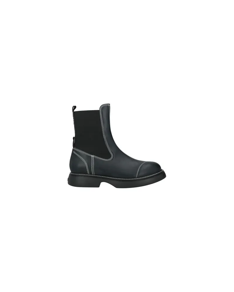 Ganni SCHUHE - Stiefelettenauf YOOX.COM Schwarz