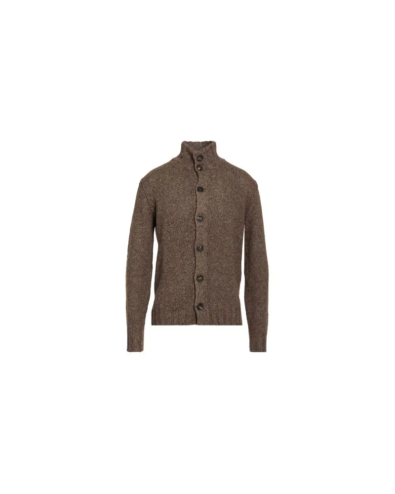 Filippo de Laurentiis STRICKWAREN - Strickjackenauf YOOX.COM Khaki