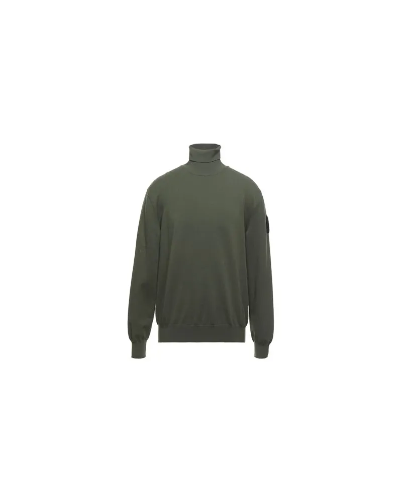 OUTHERE STRICKWAREN - Rollkragenpulloverauf YOOX.COM Militärgrün