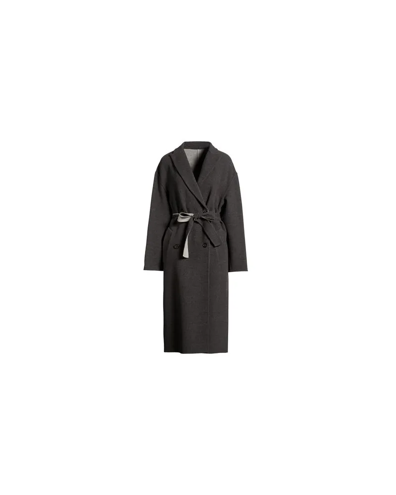 Brunello Cucinelli JACKEN & MÄNTEL - Mäntelauf YOOX.COM Grau