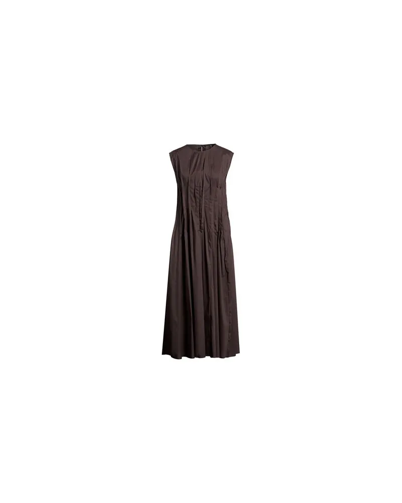 Liviana Conti KLEIDER - Midi-Kleiderauf YOOX.COM Dunkelbraun