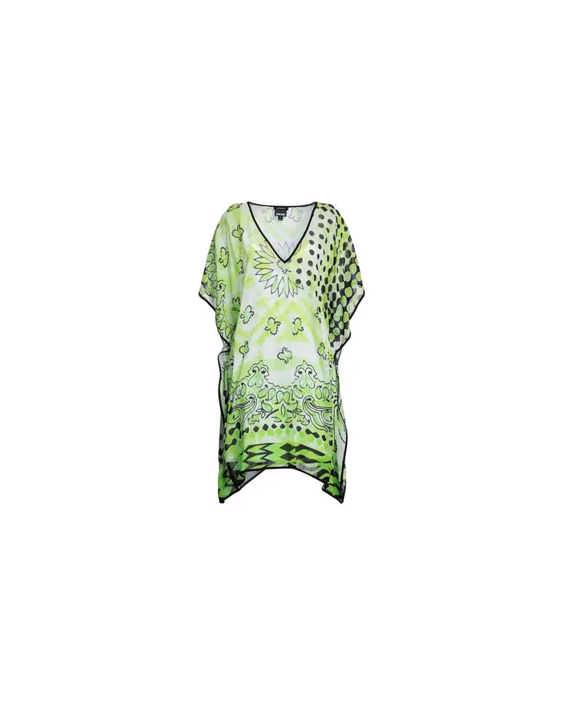 Just Cavalli KLEIDER - Mini-Kleiderauf YOOX.COM Limettengrün