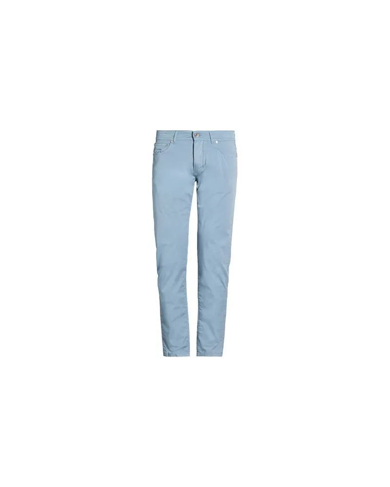 BARBA HOSEN & RÖCKE - Hosenauf YOOX.COM Taubenblau