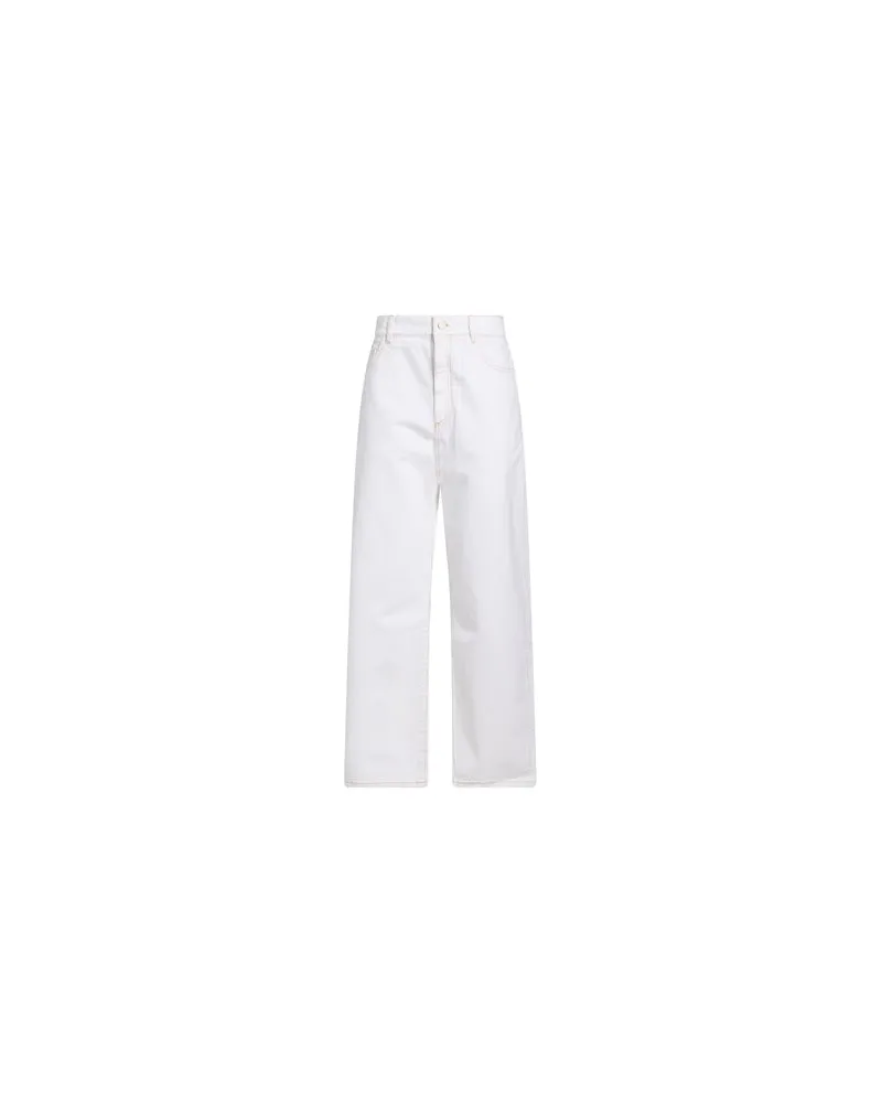 SUNNEI HOSEN & RÖCKE - Jeanshosenauf YOOX.COM Weiß