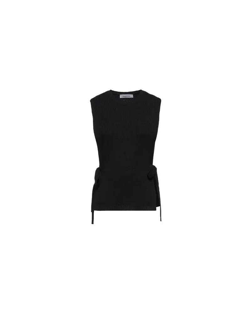 Valentino Garavani STRICKWAREN - Pulloverauf YOOX.COM Schwarz