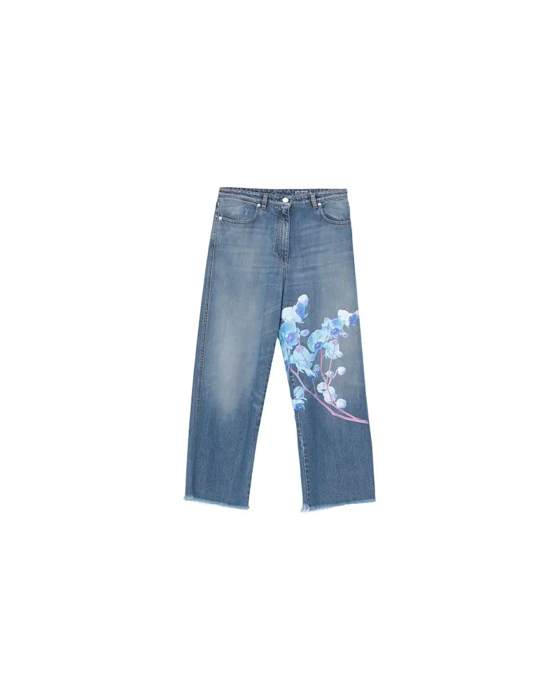 PT TORINO HOSEN & RÖCKE - Jeanshosenauf YOOX.COM Blau