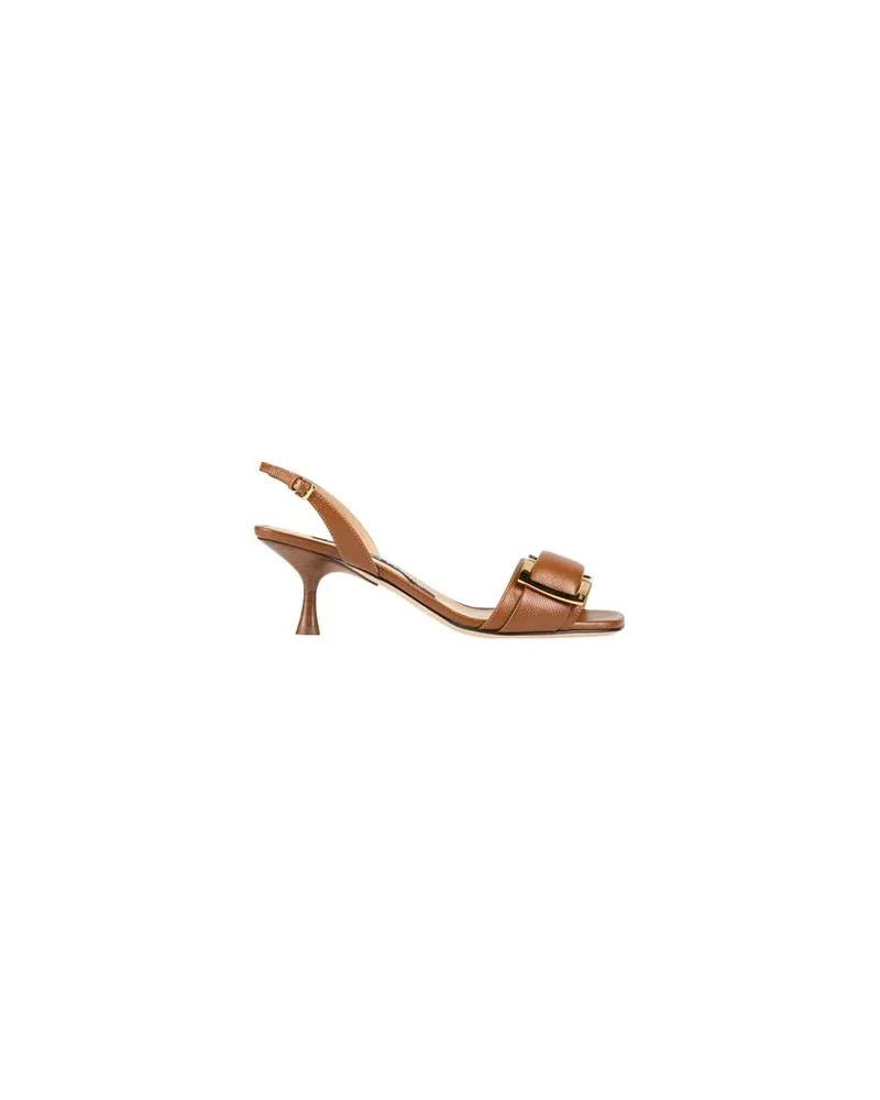 Sergio Rossi SCHUHE - Sandalenauf YOOX.COM Braun