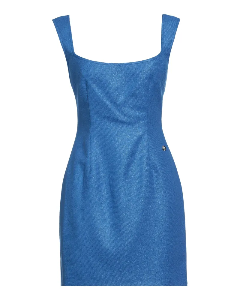 Chiara Ferragni Mini-Kleid Azurblau