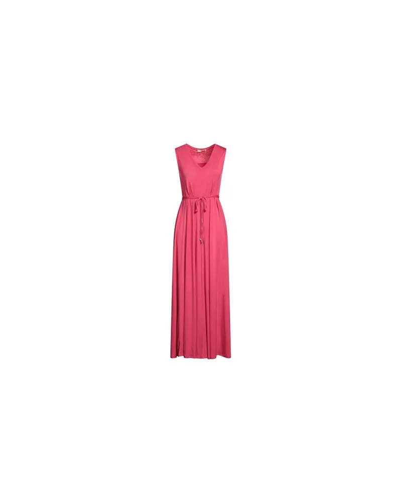 Purotatto KLEIDER - Maxi-Kleiderauf YOOX.COM Fuchsia