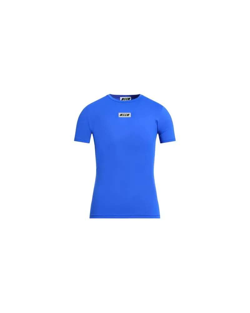 MSGM ACTIVE - TOPS - T-shirtsauf YOOX.COM Blau