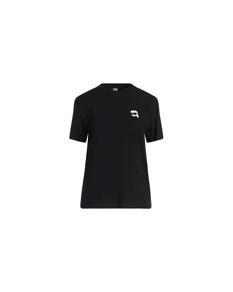 Karl Lagerfeld TOPS - T-shirtsauf YOOX.COM Schwarz