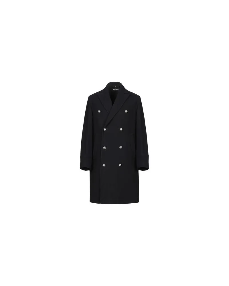 Just Cavalli JACKEN & MÄNTEL - Mäntelauf YOOX.COM Nachtblau