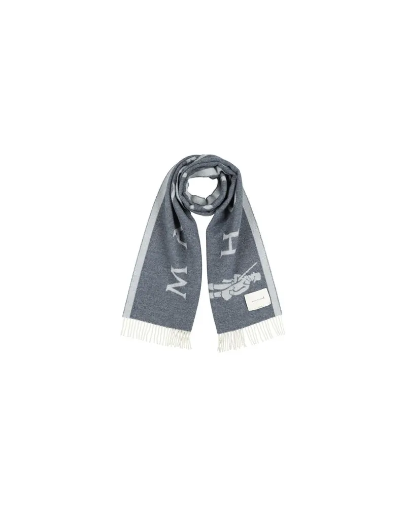 MACKINTOSH EDINBURGH WOOL SCARF - ACCESSOIRES - Schalsauf YOOX.COM Marineblau
