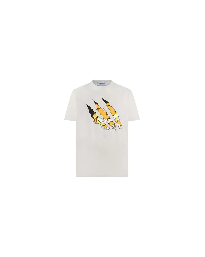 Iceberg X GARFIELD - TOPS - T-shirtsauf YOOX.COM Hellgrau