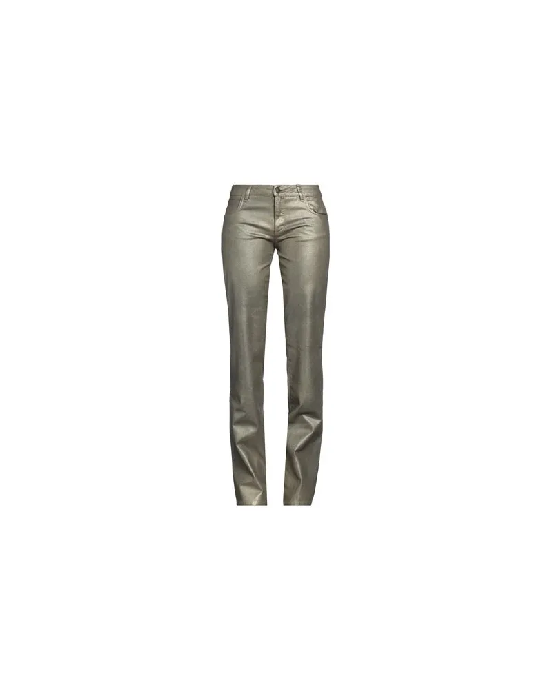 Anna Molinari HOSEN & RÖCKE - Hosenauf YOOX.COM Gold