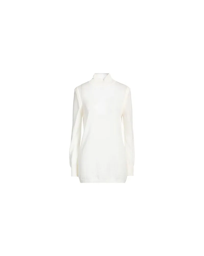 Actitude by Twinset STRICKWAREN - Rollkragenpulloverauf YOOX.COM Cremeweiß