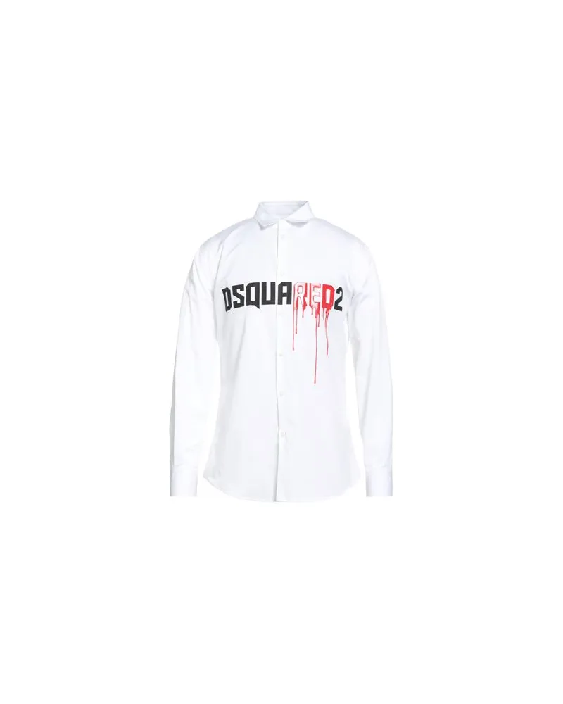 Dsquared2 TOPS - Hemdenauf YOOX.COM Weiß