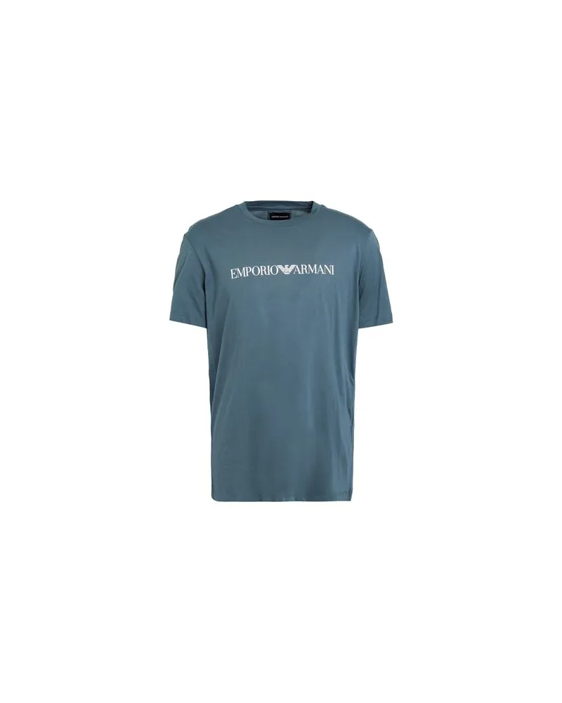 Emporio Armani TOPS - T-shirtsauf YOOX.COM Aquamarin