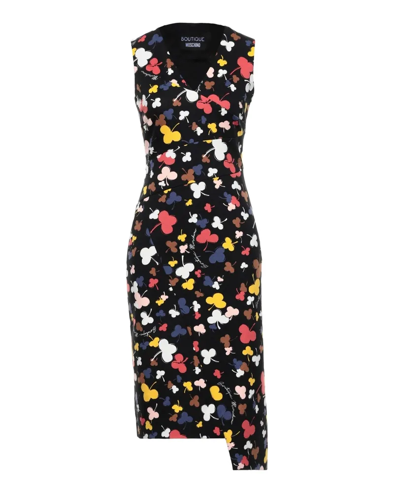 Moschino Midi-Kleid Schwarz