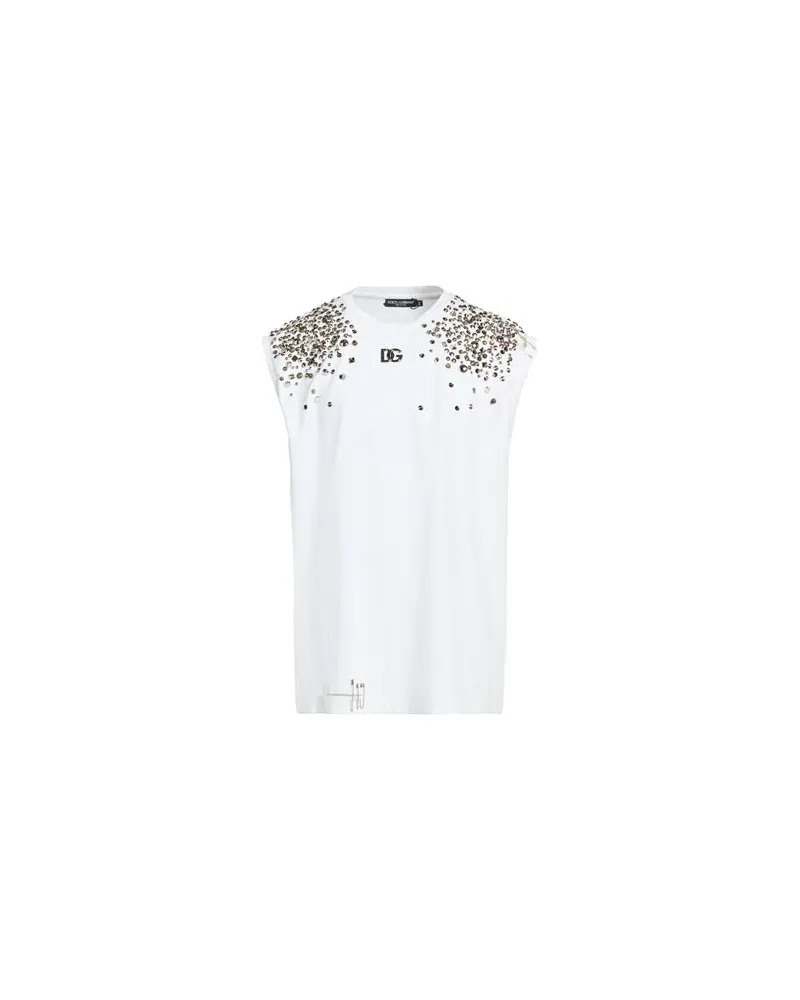 Dolce & Gabbana TOPS - T-shirtsauf YOOX.COM Weiß