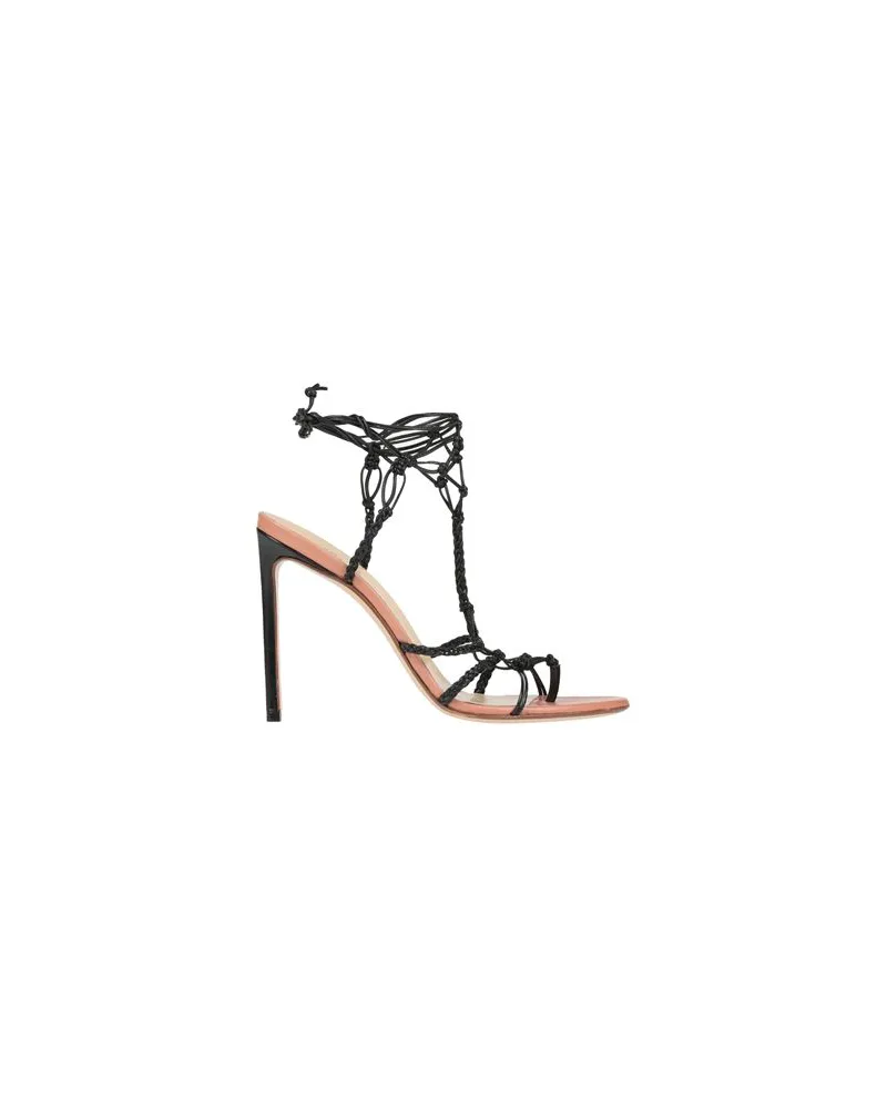 Francesco Russo SCHUHE - Zehentrennerauf YOOX.COM Schwarz