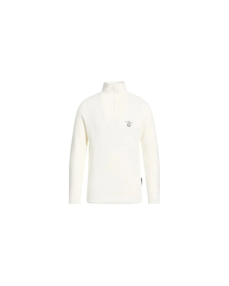 Aeronautica Militare STRICKWAREN - Pulloverauf YOOX.COM Weiß