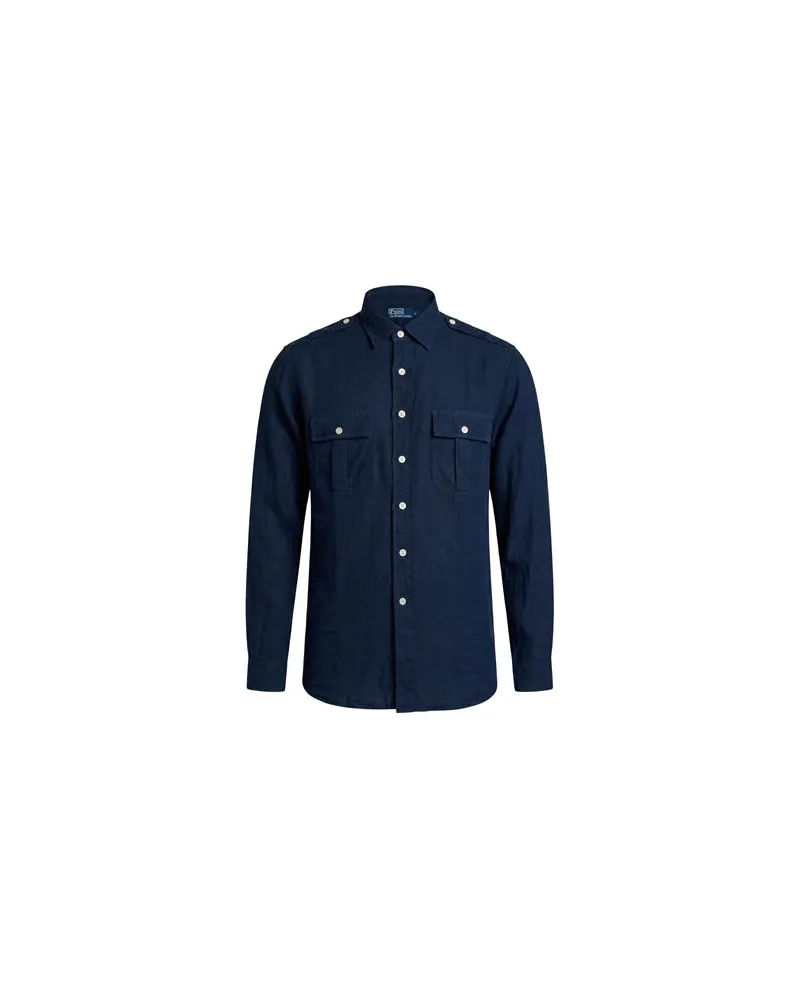 Ralph Lauren TOPS - Hemdenauf YOOX.COM Marineblau